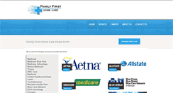 Desktop Screenshot of familyfirstmi.com