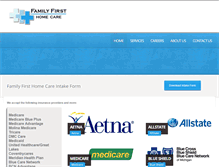 Tablet Screenshot of familyfirstmi.com